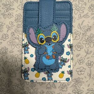 Stitch Card Holder with Pineapple Design